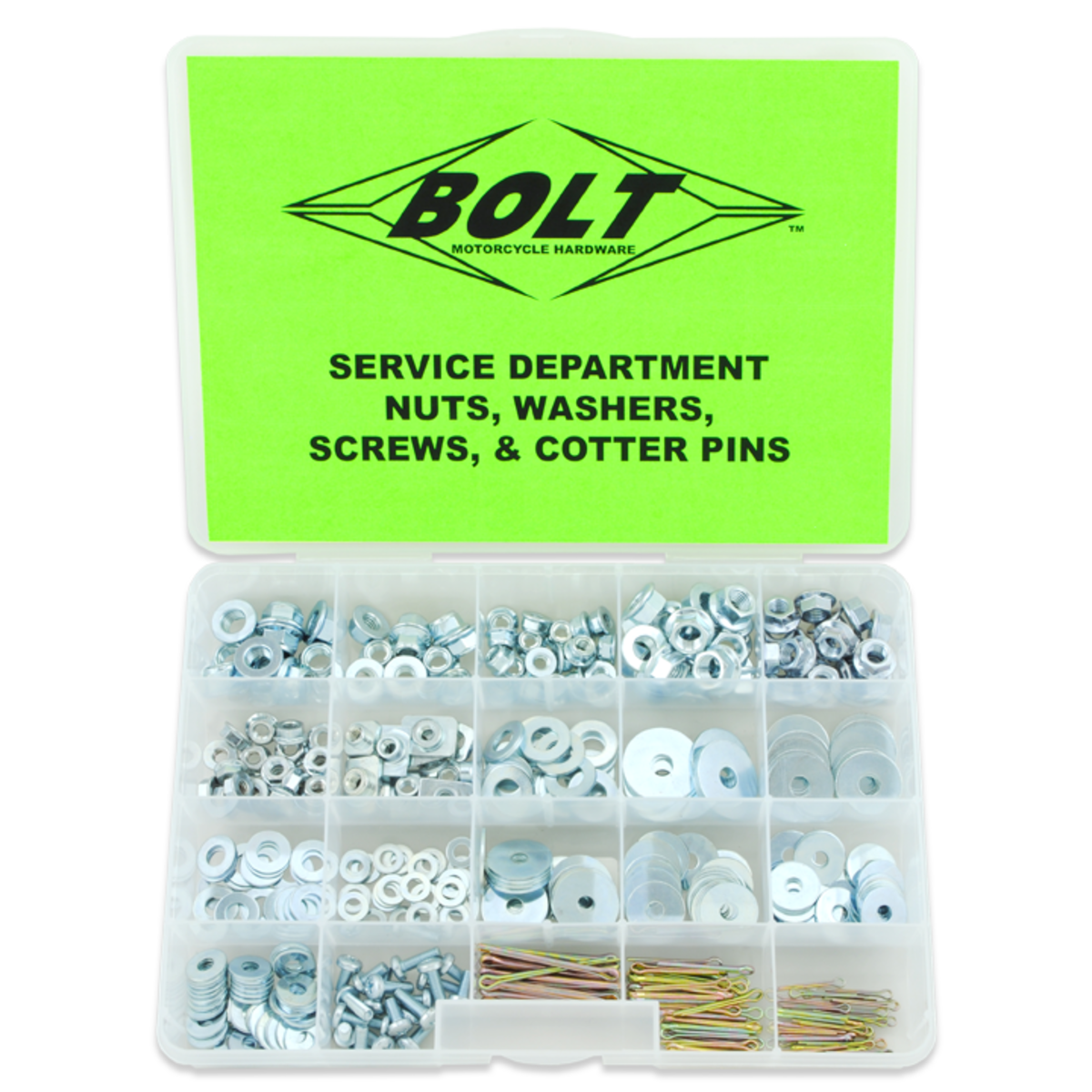 BOLT NUTS/WASHERS/SCREWS/COTTER PINS ASS. SVCNWSC