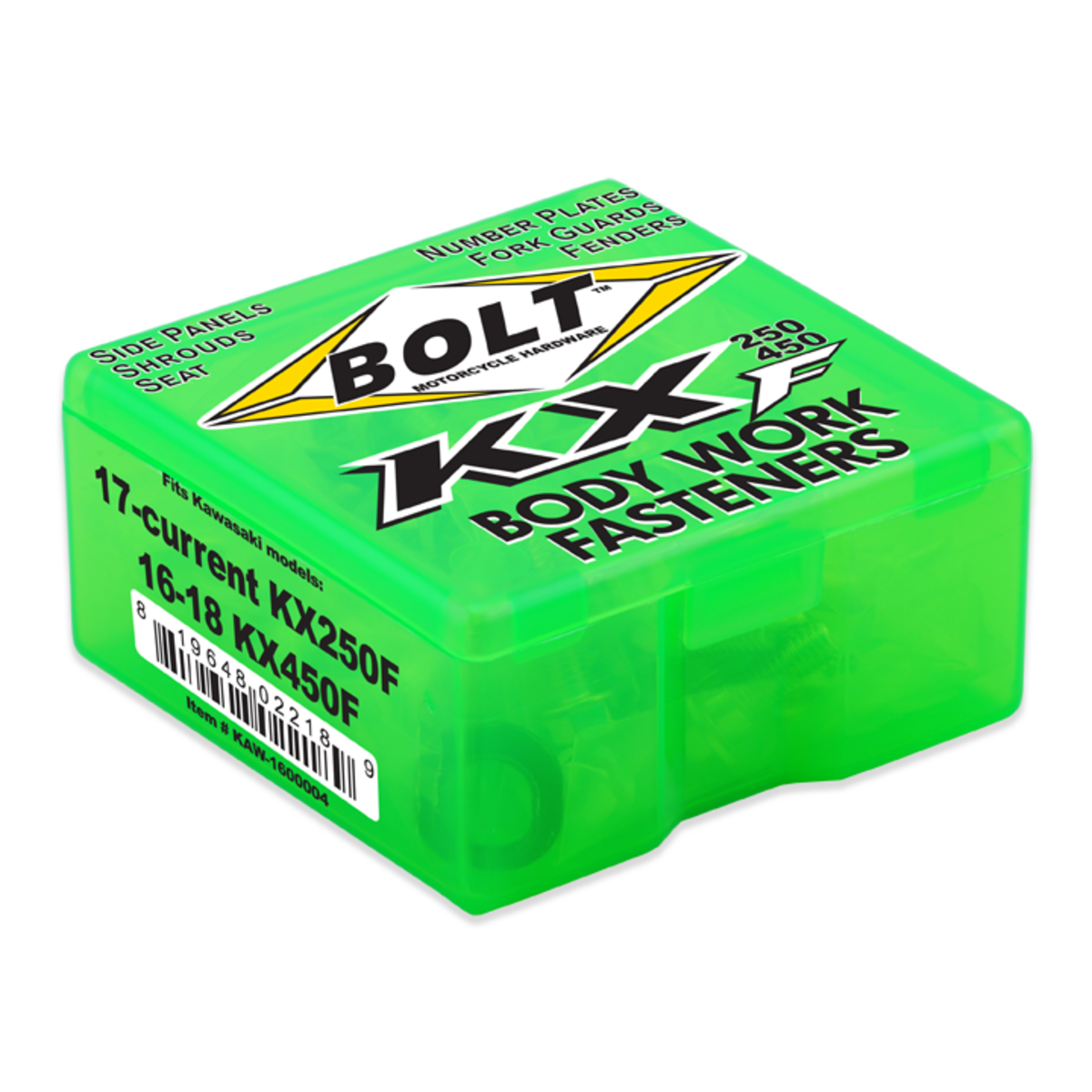 BOLT KAW FAST.KIT 16-18 KX450F KAW-1600004