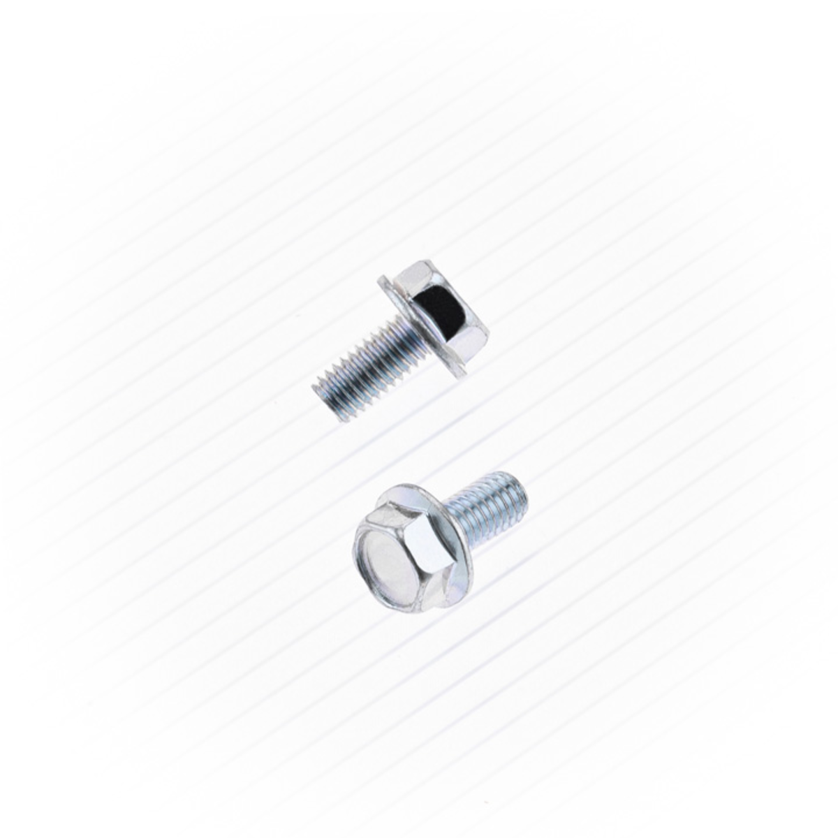 BOLT M6X1.0X12 10MM HEX FLANGE BOLT 023-10612