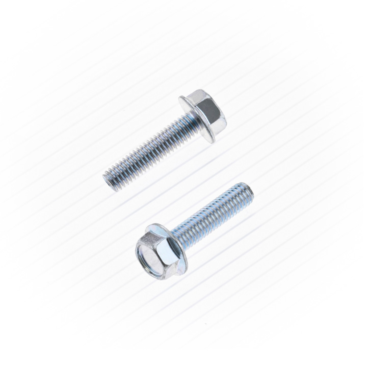 BOLT M6X1.0X25 10MM HEX FLANGE BOLT 023-10625