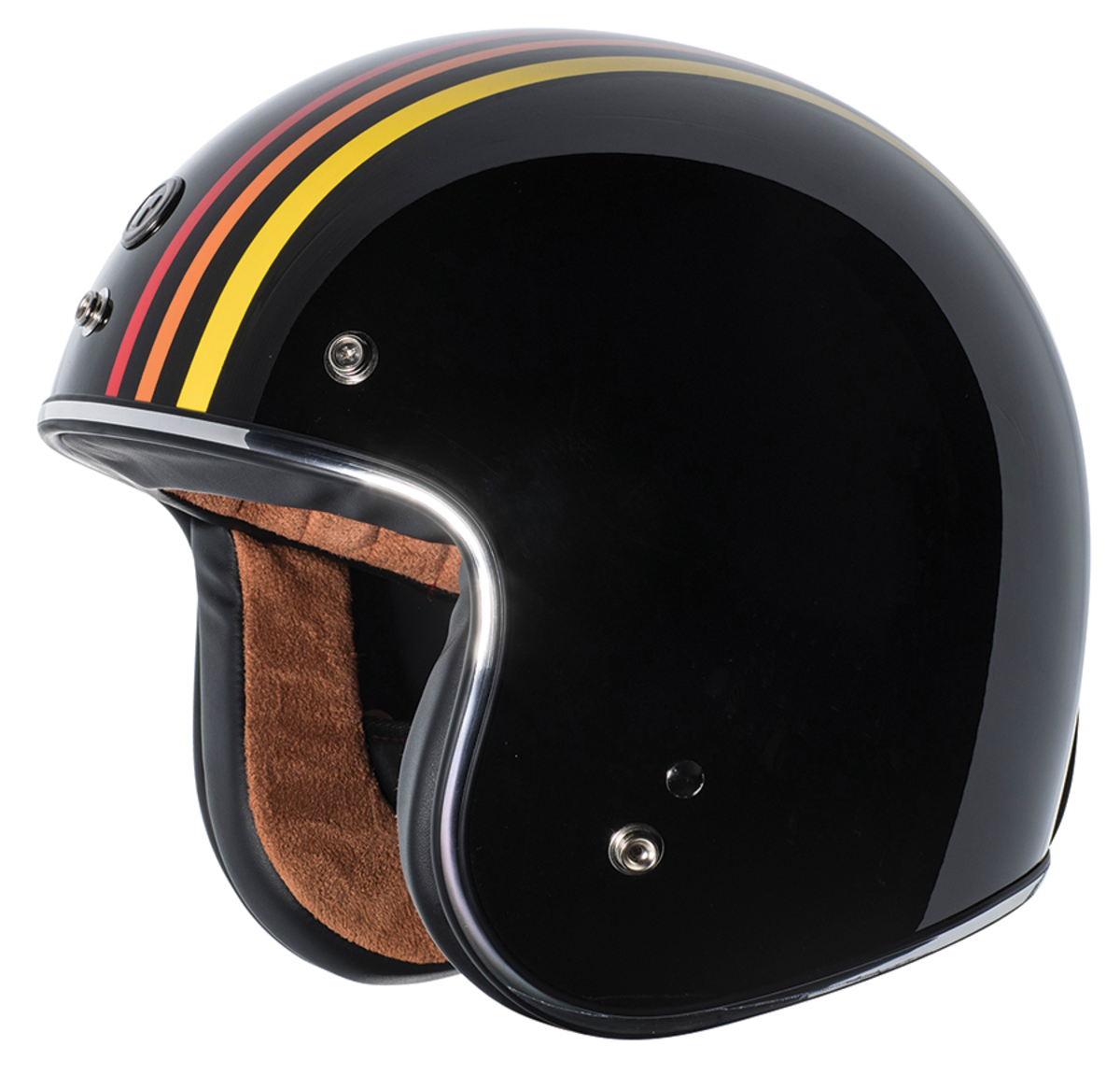 TORC HELMETS T-50 1978 GLOSS BLACK MED T5005SE23