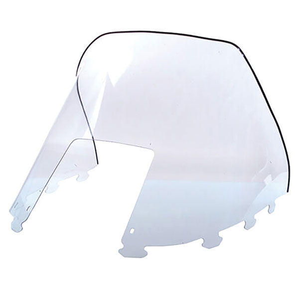 SNO-STUFF WINDSHIELD 17" BLACK GRAPHIC ON CLEAR ARCTIC CAT 450-183-10