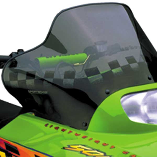 COBRA WINDSHIELD 15" TINT WITH BLACK CHECKS ARCTIC CAT 12230