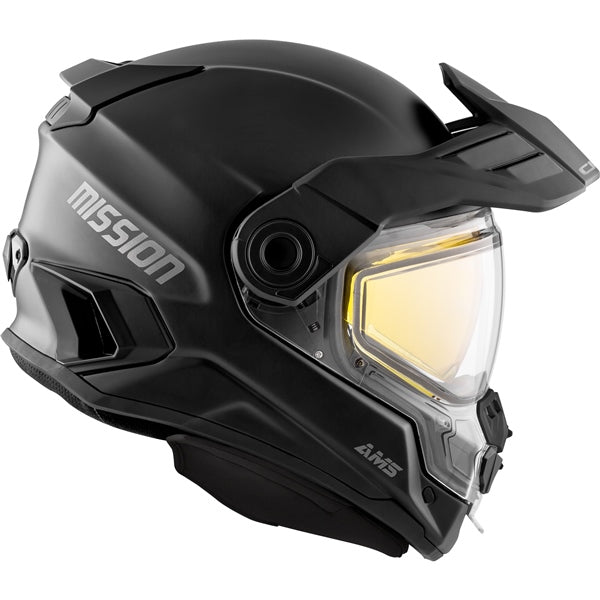 CKX HELM MISSION EDLP SOLID MAT BK XL 517485