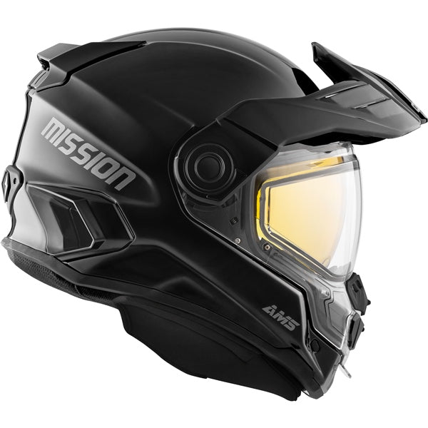 CKX HELM MISSION EDL SOLID BK M CKX 512403