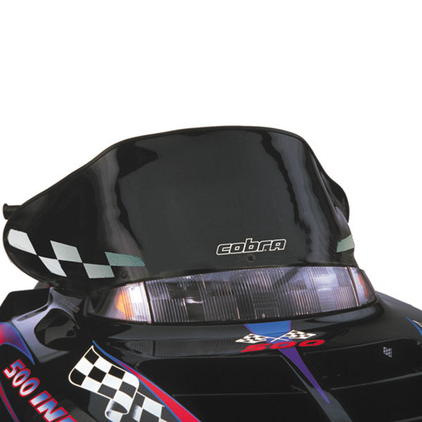 COBRA WINDSHIELD 12" BLACK POLARIS 11320