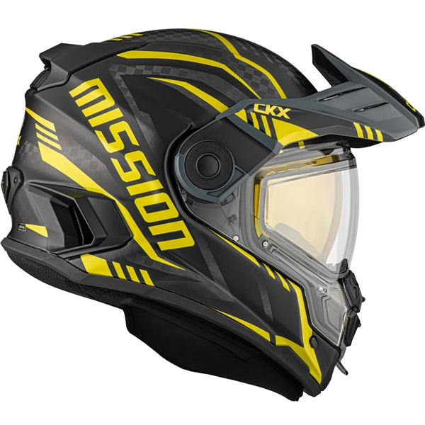 CKX HELM MISSION EDL CODE CARB YE MAT XL 516445