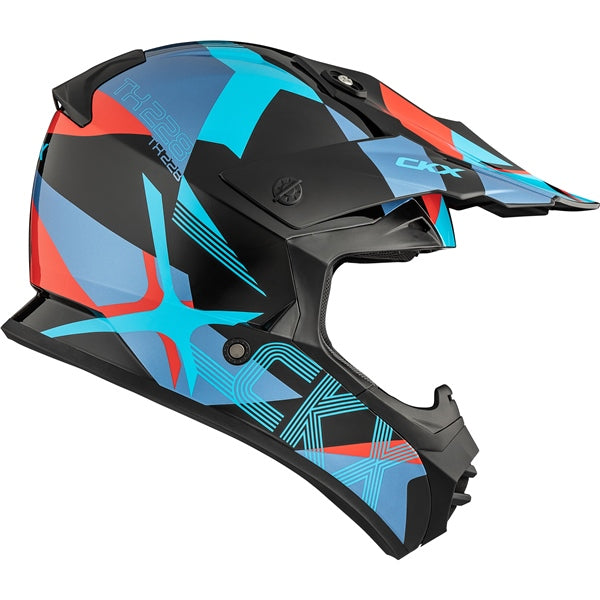CKX HELM TX228 LORD BL/RD GLOSS L CKX 516494