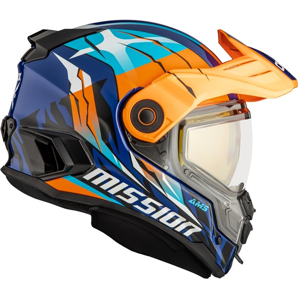 CKX HELM MISSION EDL CLAW OG/BL GLOSS L 516894