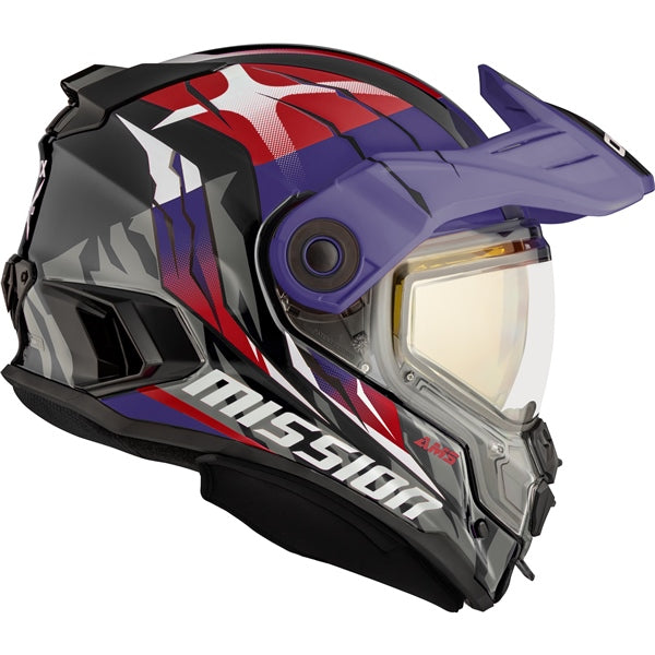 CKX HELM MISSION EDL CLAW TWL/SCRLT GLOSS S 516932