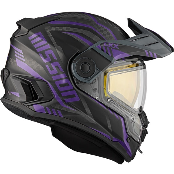 CKX HELM MISSION DL CODE TWILIGHT MAT S 516962