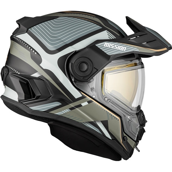 CKX HELM MISSION DL VERVE TIT MAT S 517022