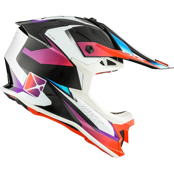 CKX HELM TX319 SKYWAY BL/RD GLOSS XL 517655