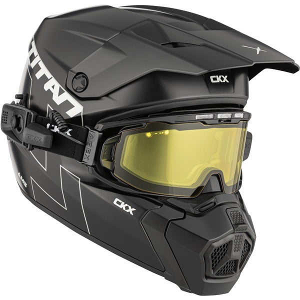 CKX HELM TITAN AMS EDL SOLID BK MAT 3XL 518167