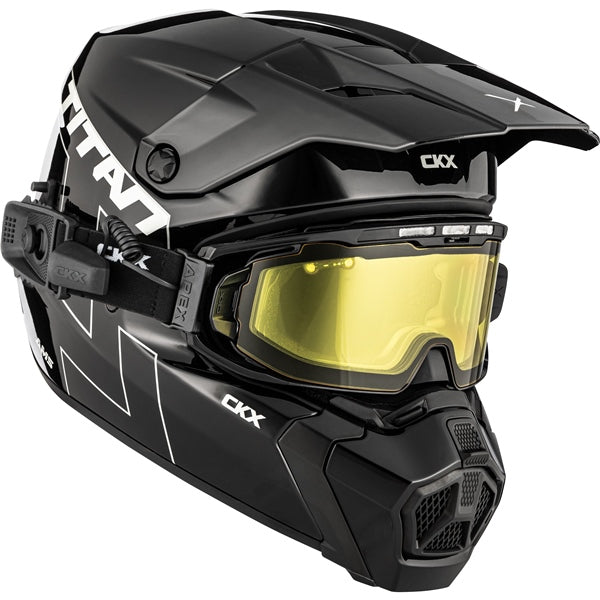 CKX HELM TITAN AMS EDL SOLID BK GLOSS XS 518181