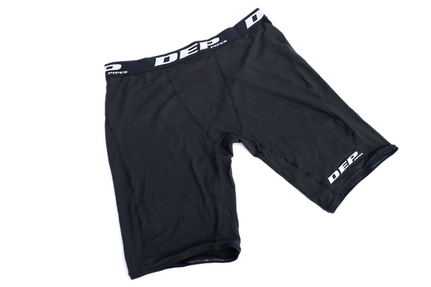 SPECIAL ORDER DEP Pipes Long Black Logo Boxer Shorts Small BOXER DEPA1049