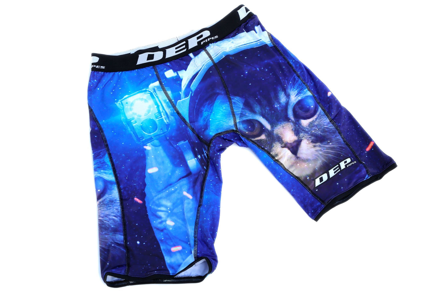 SPECIAL ORDER DEP Pipes Long Space Cat Print Boxer Shorts Large BOXER DEPA1048