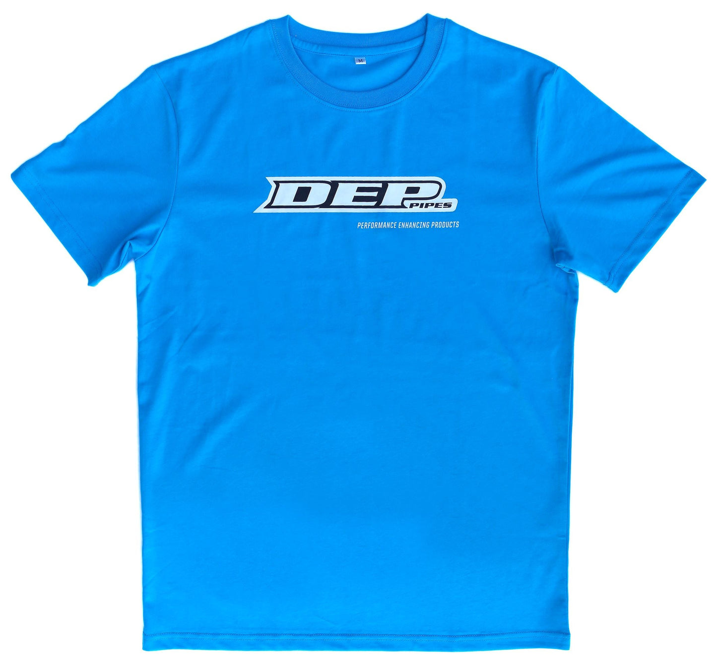 SPECIAL ORDER DEP Pipes Blue with White Logo T-Shirt Large T-SHIRT DEPA1076