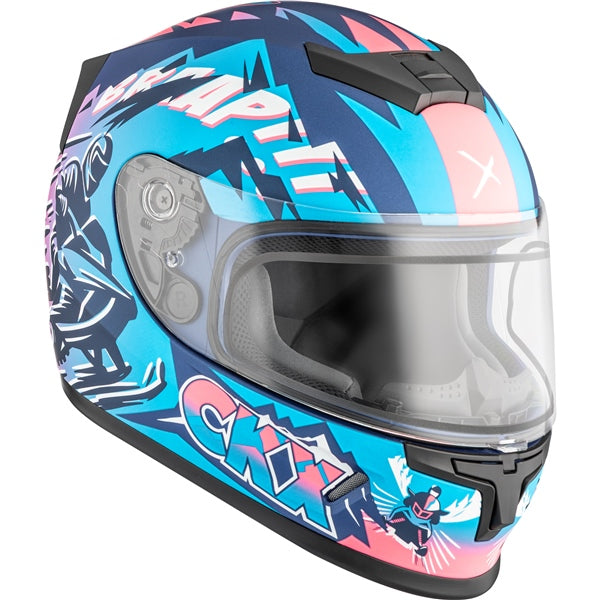 CKX HELM RR24Y DL SLEEDER BL/PI GLOSS L 518743
