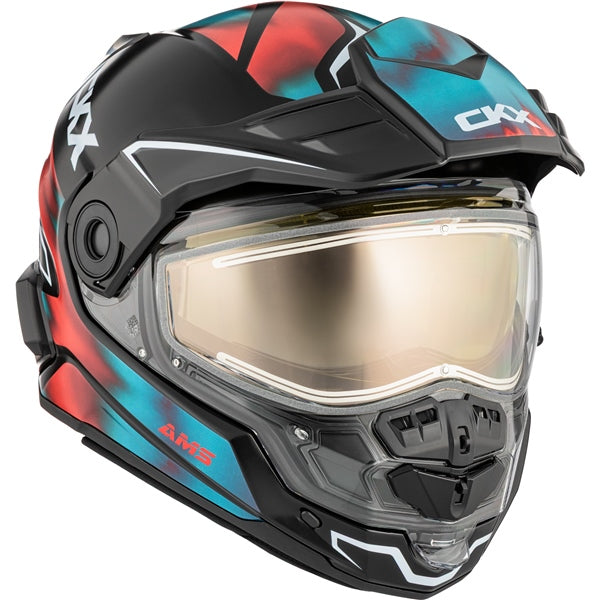 CKX HELM MISSION EDL TANIUM OG/TEAL MAT L 518864