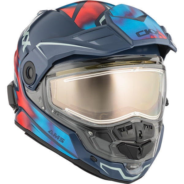 CKX HELM MISSION EDL TANIUM BL/RD MAT S 518882