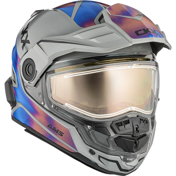 CKX HELM MISSION EDL TANIUM GY/BL MAT M 518903