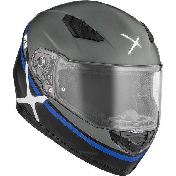 CKX HELM RR619 QUANTUM BL MAT M 519123