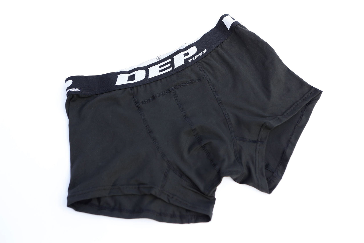 SPECIAL ORDER DEP Pipes Short Black Logo Boxer Shorts XLarge BOXER DEPA1055