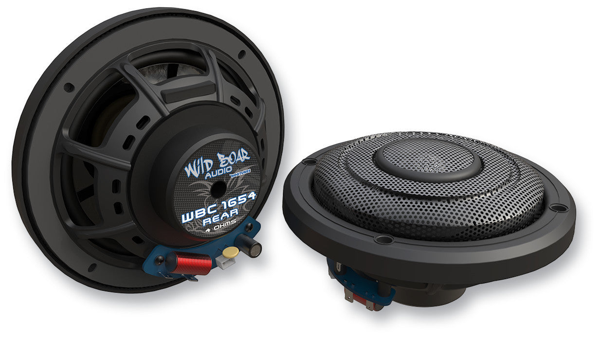 WILD BOAR AUDIO WBA 4 OHM FLH REAR SPEAKERS 14+ WBC 1654 REAR