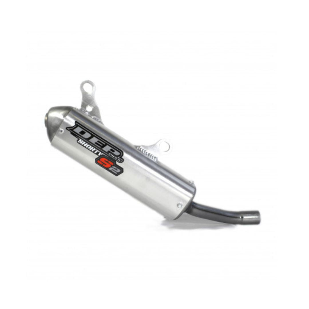 SPECIAL ORDER DEP Pipes FANTIC XX 250 22-ON YZ250 02-ON SHORTY SILVER SILENCER DEPY2216