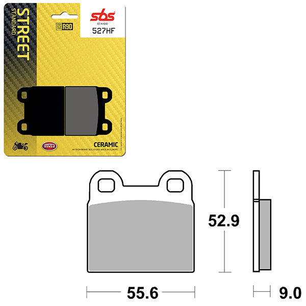 SBS ATV/UTV CERAMIC BRAKE PAD 6190527100