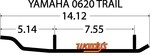 WOODYS HARDWELD WEAR BAR HSY-0620-1