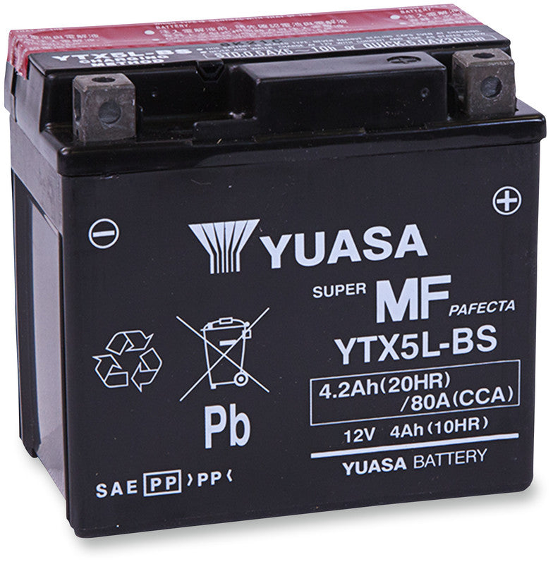 YUASA YTX5L-BS W/ACID PACK YUAM32X5B