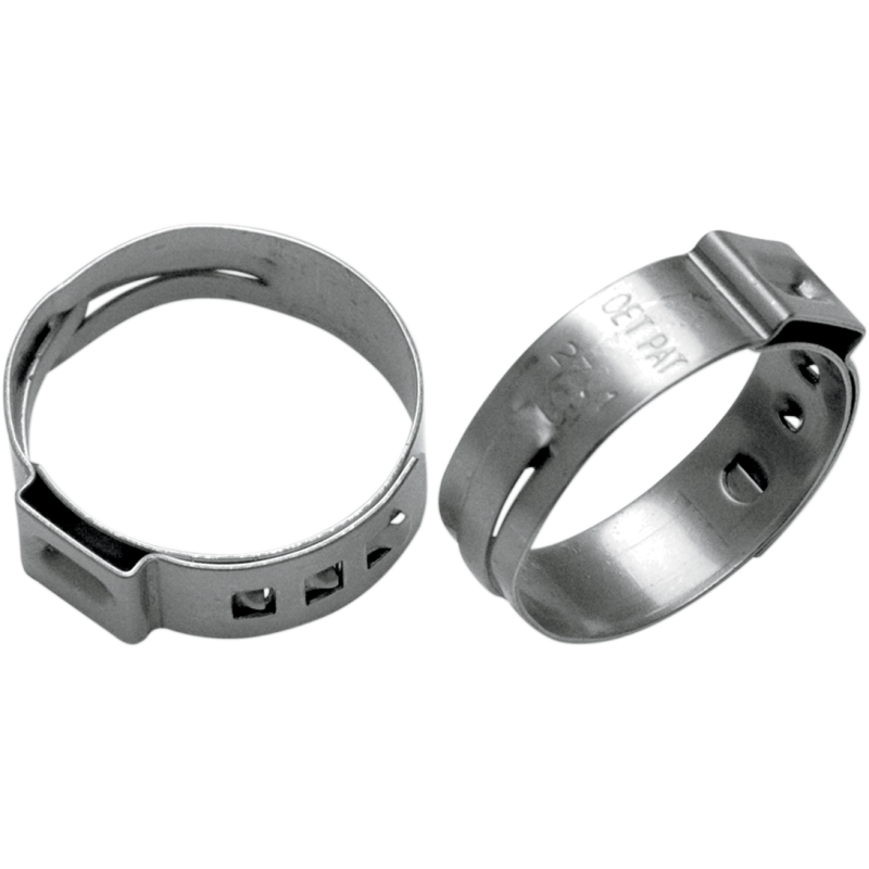 MOTION PRO STEPLESS EAR CLAMPS 23.9MM - 27.1MM 10PK 11-0068