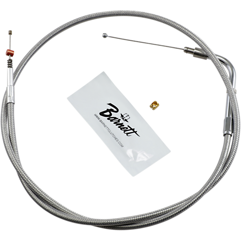 BARNETT 01-15 S/TAIL CARB/EFI S/S IDLE CBL +6 102-30-40012-06
