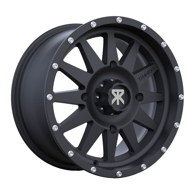 TRAXION TRAXION X-5 WHEEL 14X7 4/110 6+1 (BLACK) 14XB510
