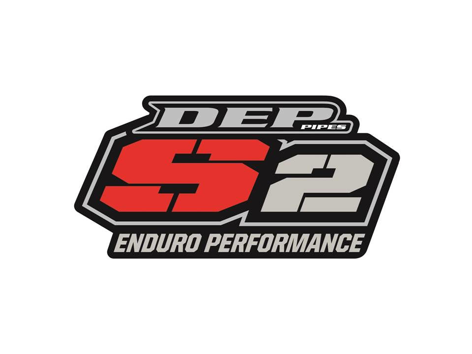 SPECIAL ORDER DEP Pipes S2 ENDURO STICKER SILENCER Decal DEPA1031