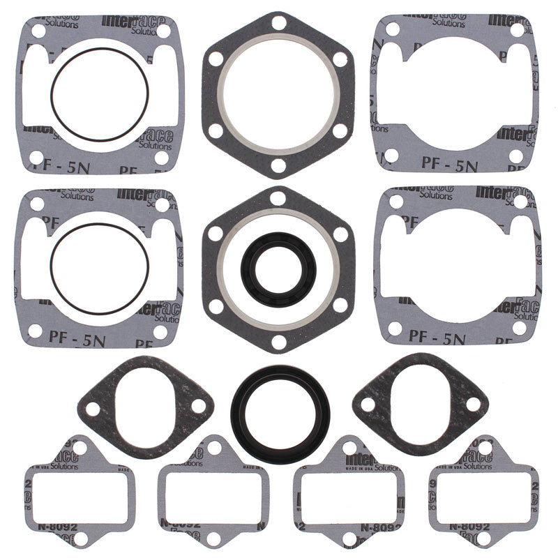 VERTEX COMPLETE GASKET KIT WITH SEALS JLO 2F440/2 6 BOLT 711106BE