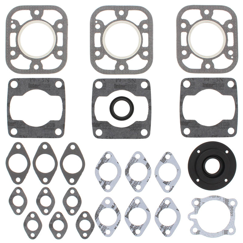 VERTEX COMPLETE GASKET KIT WITH SEALS BRU 440 58MM BORE 711108
