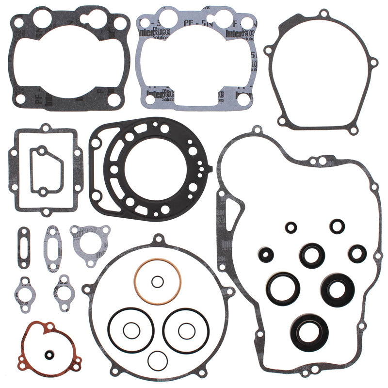 VERTEX FULL GASKET KIT W/SEALS KAWASAKI KX250 88-89 811454