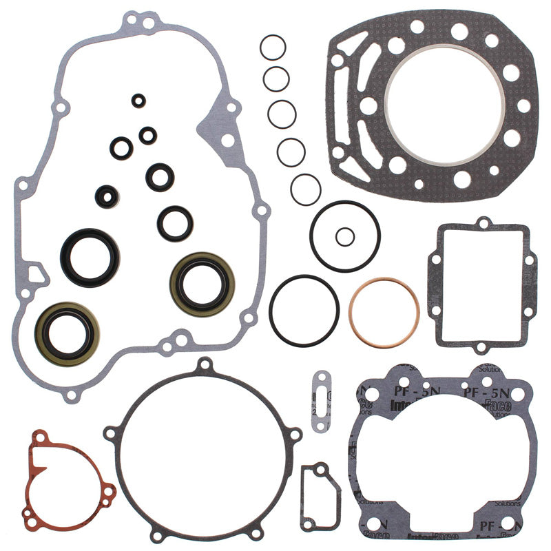 VERTEX FULL GASKET KIT W/SEALS KAWASAKI KX500 88 811475