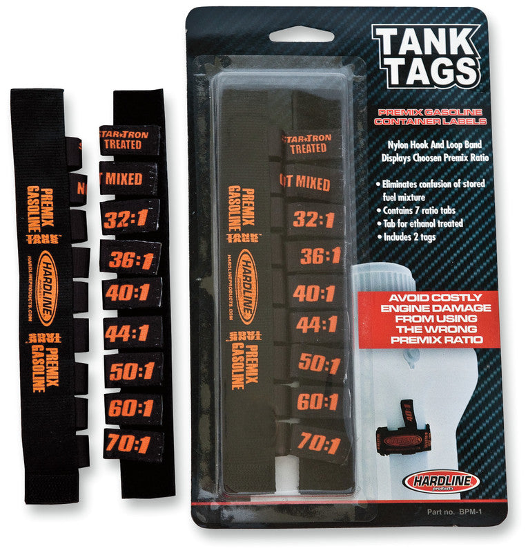 HARDLINE TANK TAG BAND - PREMIX FUEL PMB-1