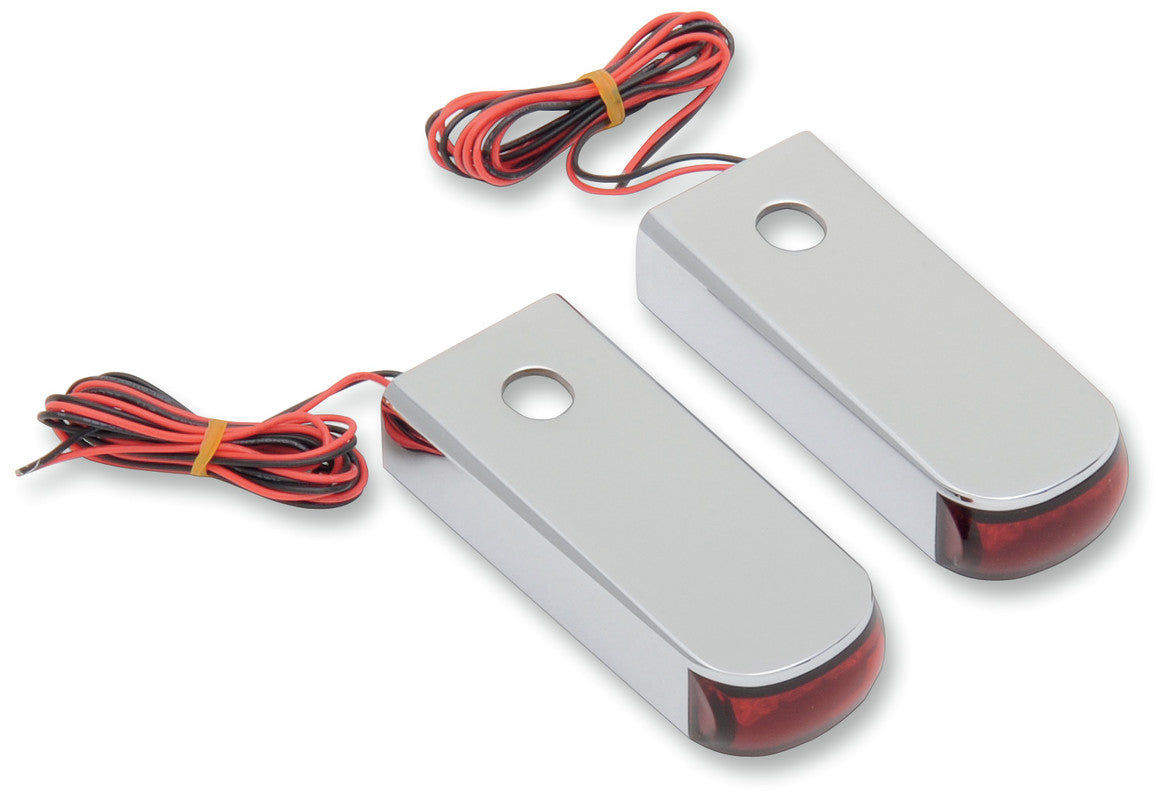 ALLOY ART 84-17 FXST RED/RED STRUT LIGHTS (PR) 7806-1040