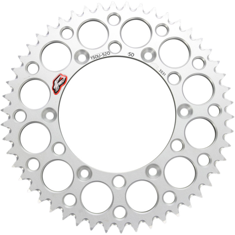 RENTHAL RENTHAL SPROCKET 150U-520-50 SILVER 150U-520-50GBSI