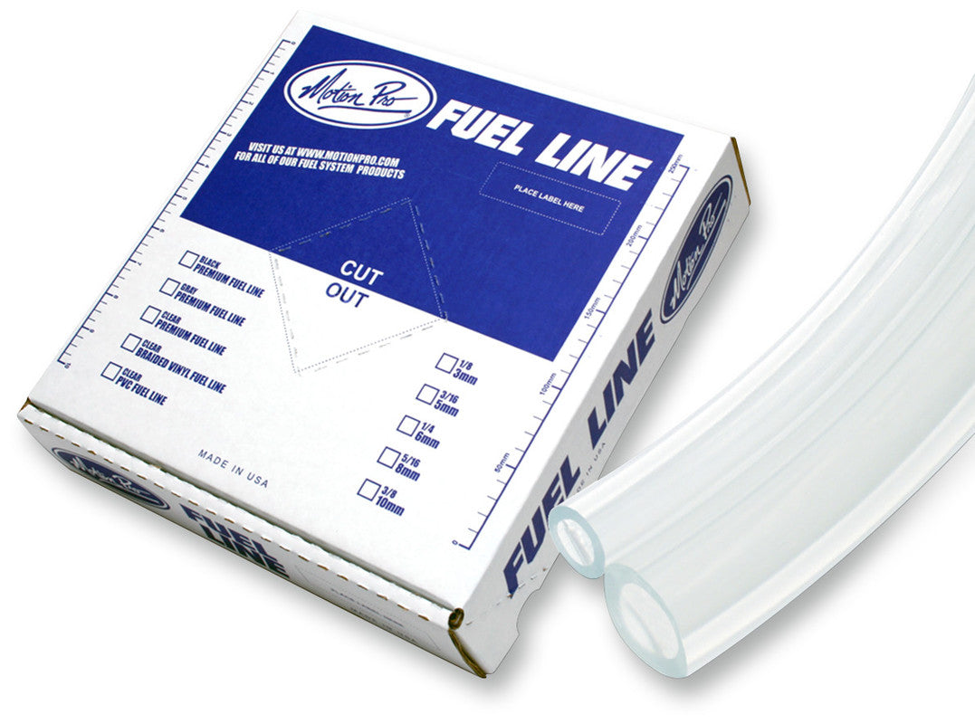 MOTION PRO MP CLEAR PVC VENT HOSE 3/8 ID X 25 FT 12-0004