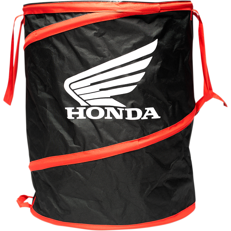 FACTORY EFFEX APPAREL TRASH CAN HONDA BK/RD 22-45360