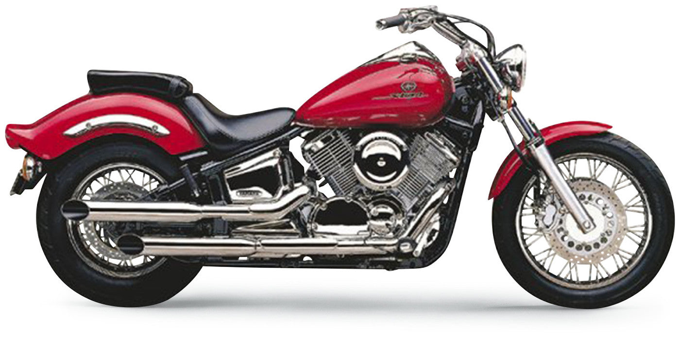COBRA 99-05 VSTAR1100 SLASHCUT SLIPON MUFFLERS 2167SC