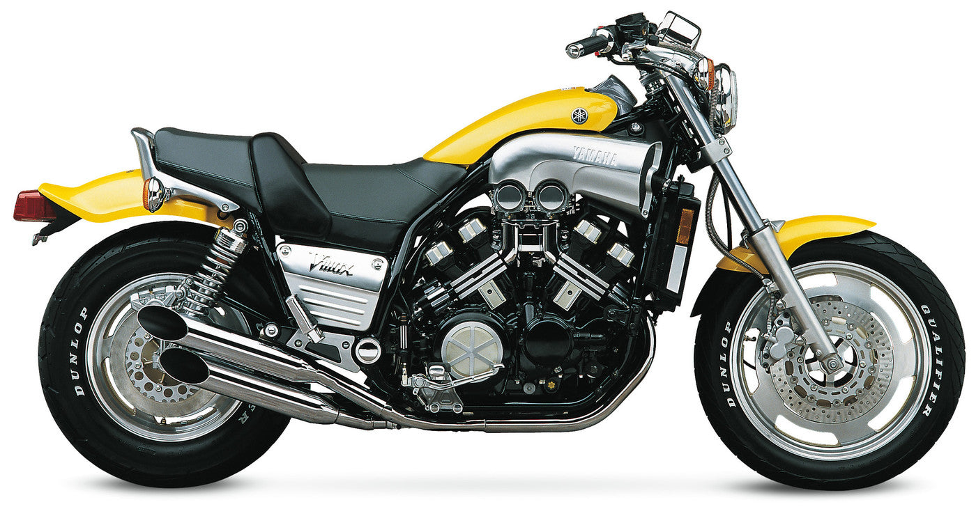 COBRA 85-07 V-MAX SLASHCUT SLIPON MUFFLERS 2168SC