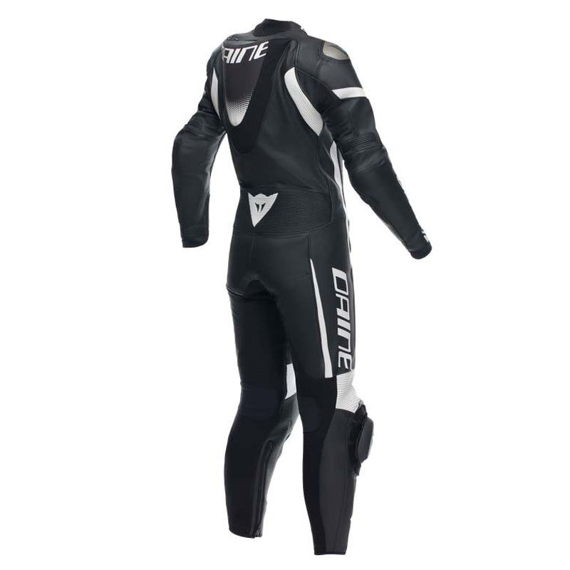 DAINESE GROBNIK LADY LTHR 1PC SUIT PERF. BLK/BLK/WHT 52 2513484-948-52
