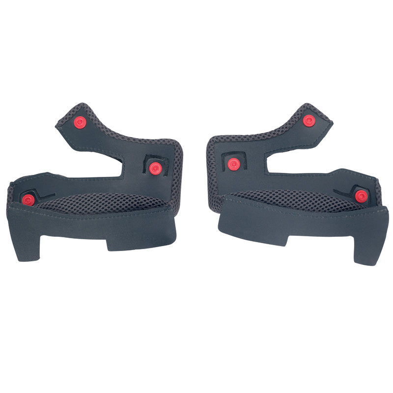 SCOTT CHEEK PAD SET 550 BLACK/GREY MD 264067-1001007